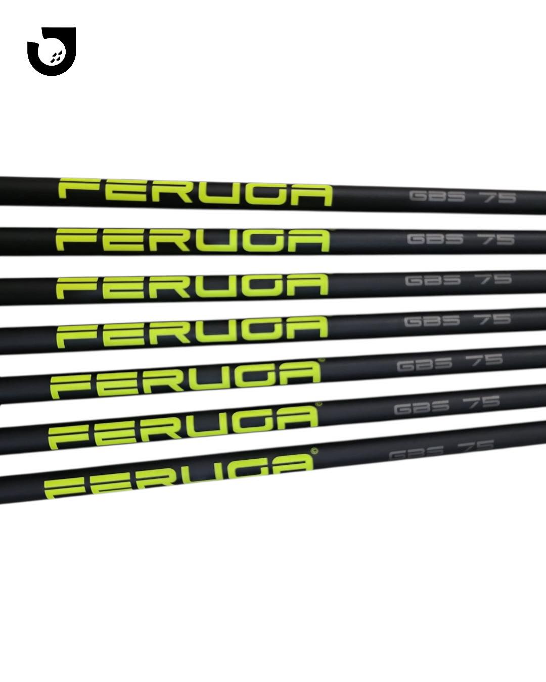 Gambar Shaft Ferruga Gbs75 Black; A, P - 5 (7 Pcs). Panjang Shaft #5 95Cm di Cibubur dari Jakarta Golf Shop