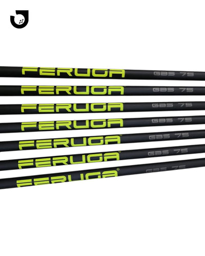 Gambar Shaft Ferruga Gbs75 Black; A, P - 5 (7 Pcs). Panjang Shaft #5 95Cm di Cibubur dari Jakarta Golf Shop