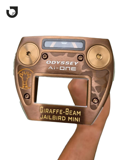 Gambar Putter Odyssey Ai One Giraffe Beam Jail Bird Mini 34Inch di Cibubur dari Jakarta Golf Shop