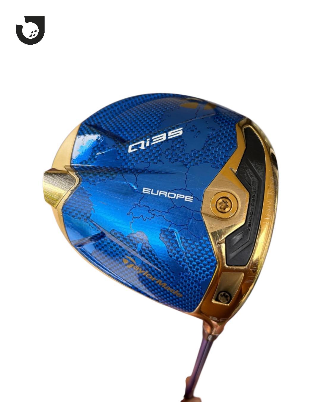 Gambar Driver Taylormade Qi35 Ryder Cup Europe Edition. di Tangerang dari Jakarta Golf Shop