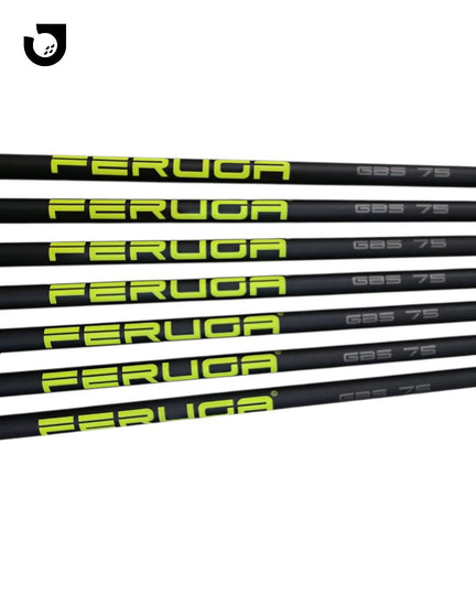 Gambar Shaft Ferruga Gbs75 Black; A, P - 5 (7 Pcs). Panjang Shaft #5 95Cm di Cibubur dari Jakarta Golf Shop