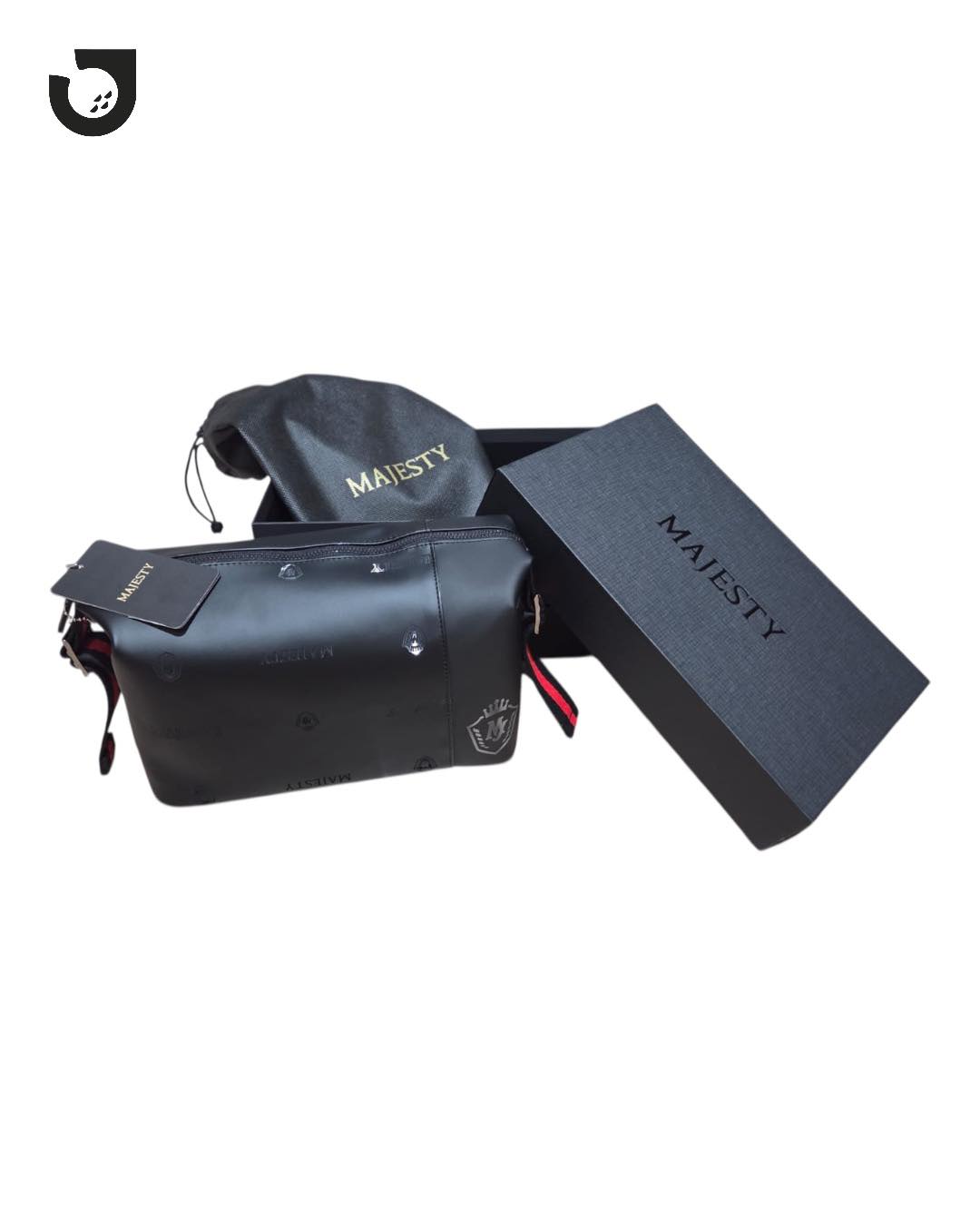 Gambar Pouch Bag Majesty Golf St40 Pattern 23 Black di Jakarta Utara dari Jakarta Golf Shop