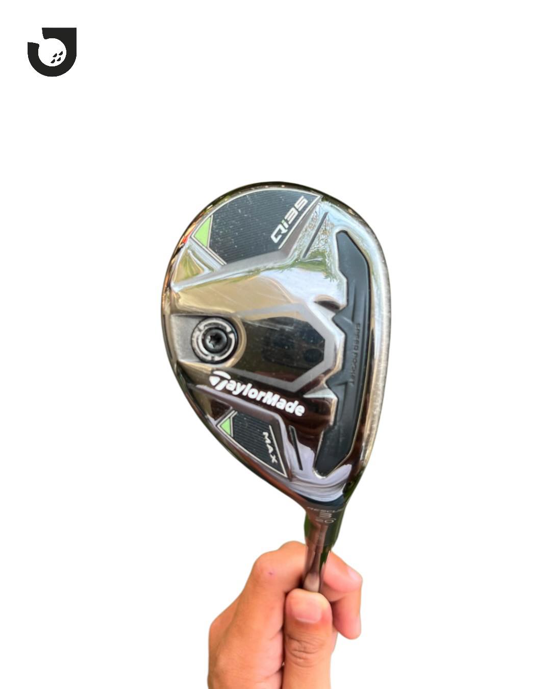 Gambar Taylormade Qi35 Hybrid 3 Grip Iomic di Bsd dari Jakarta Golf Shop