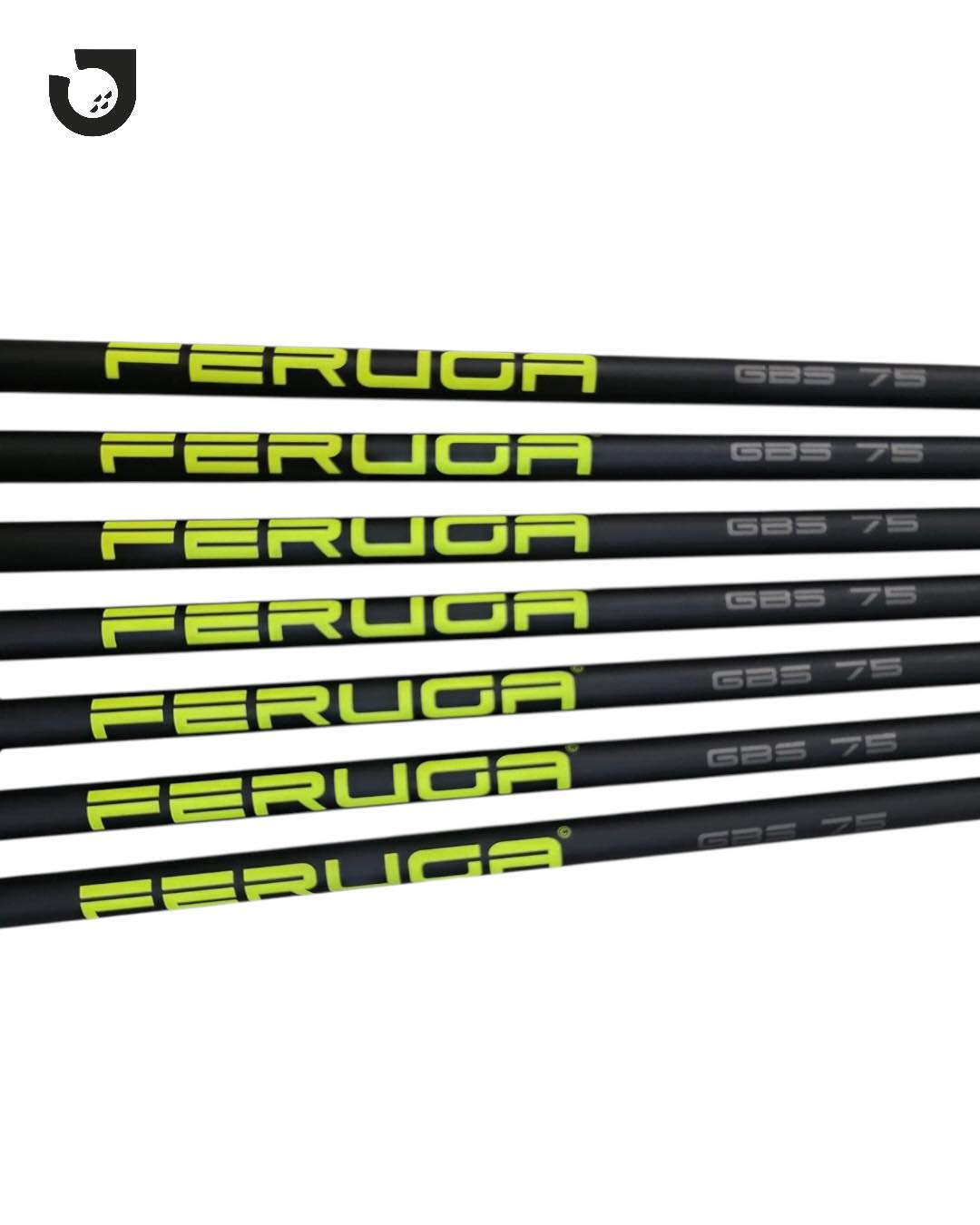 Gambar Shaft Ferruga Gbs75 Black; A, P - 5 (7 Pcs). Panjang Shaft #5 95Cm di Cibubur dari Jakarta Golf Shop