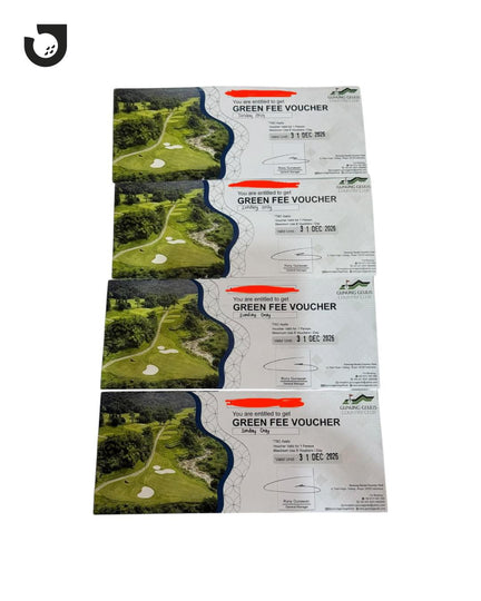 Gambar 4X Voucher Green Fee Gunung Geulis Hari Minggu di Jakarta Selatan dari Jakarta Golf Shop